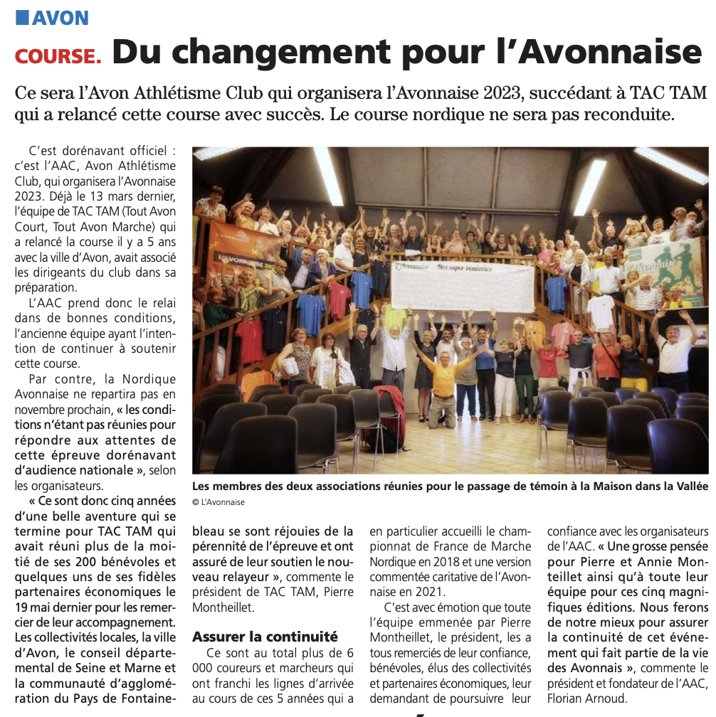 (13 juin) L'Avonnaise