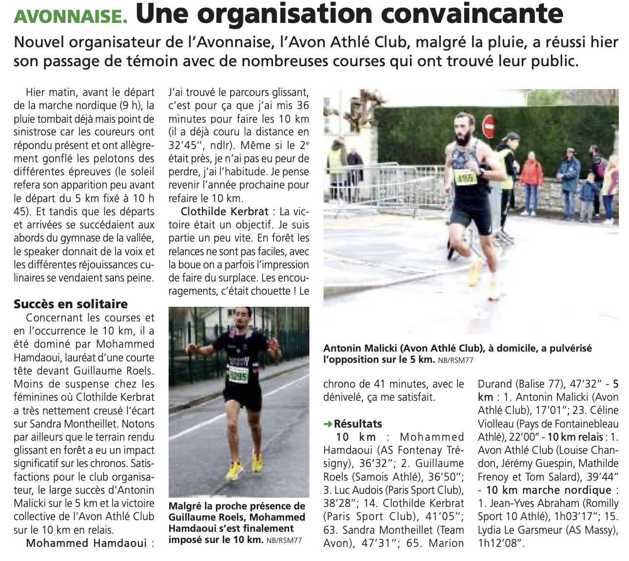 (20 mars) L'Avonnaise 2023