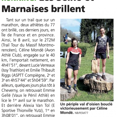  (17 avril) Trail Tour du Massif Montmorencéen