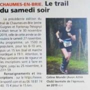 (nov) Trail de Chaumes en Brie