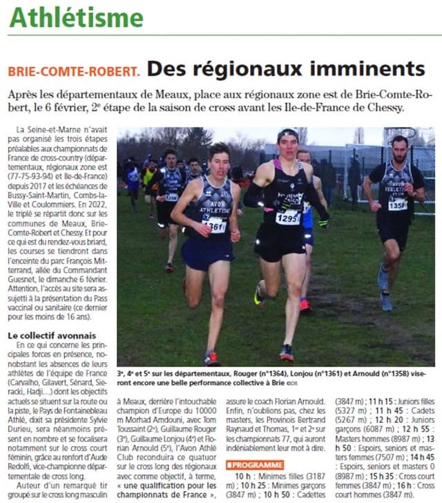 (janv) Départementaux de cross