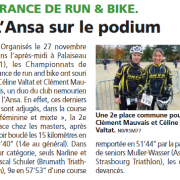 (05 déc) Championnat de France de Run and Bike