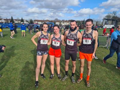 Équipe relais (Charlotte, Mathilde, Antonin M, Jérémy G)